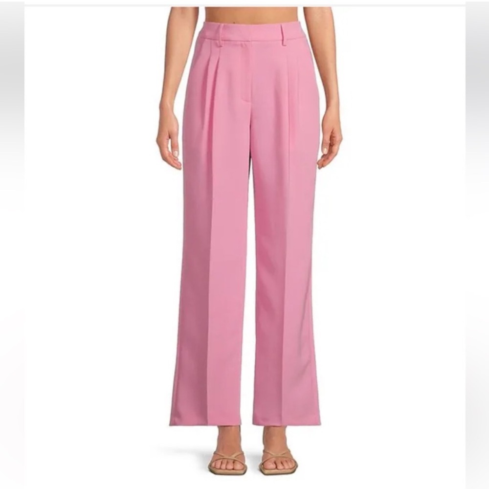 Gianni Bini Pink Wide-Leg Pants
